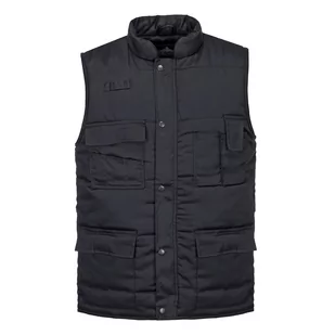 Portwest portwest S414 shetland Bodywarmer gilet nowa odzież robocza dla mężczyzn Warm ubranie, czarny S414BKRS - Kamizelki męskie - miniaturka - grafika 1
