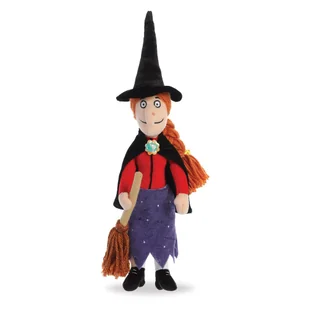 Miejsce na miotle Maskotka pluszowa Czarownica 38 cm oryginalna zabawka z bajki wiek dziecka 3+ - Maskotki i pluszaki - miniaturka - grafika 1