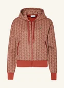 Bluzy damskie - Lacoste Bluza Rozpinana rot - LACOSTE - miniaturka - grafika 1