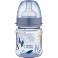 Butelki dla niemowląt - Canpol babies butelka antykolkowa EasyStart 120ml GOLD ze smoczkiem 0m+ - miniaturka - grafika 1