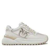 Sneakersy damskie - Sneakersy PINKO Gem 07 SS0055 P073 Biały - miniaturka - grafika 1