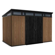 Altany ogrodowe - Domek narzędziowy PENTHOUSE 11x7 Brown Signature Collection - - miniaturka - grafika 1
