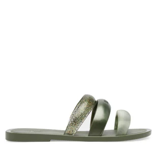 Klapki Melissa Melissa Eclipse Slide Ad 35998 Zielony - Klapki i japonki damskie - miniaturka - grafika 1