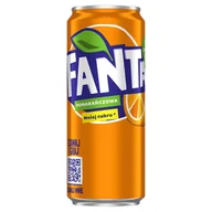Napoje gazowane - Coca-Cola Napój gazowany o smaku pomarańczowym 330 ml - miniaturka - grafika 1