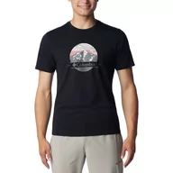Koszulki męskie - T-shirt męski Columbia Path Lake Graphic Tee II black/scoped - XL - miniaturka - grafika 1