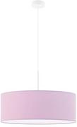 Lampy sufitowe - Lampa wisząca dla dzieci SINTRA fi - 60 cm - kolor jasny fioletowy - miniaturka - grafika 1