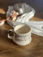 Filiżanki - Filiżanka ceramiczna do kawy herbaty Black Loft Plus 200 ml - miniaturka - grafika 1