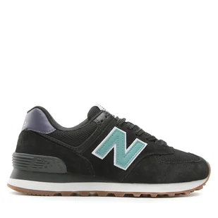 Sneakersy New Balance WL574RA Czarny - Sneakersy damskie - miniaturka - grafika 1