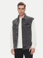 Kamizelki męskie - Karl Lagerfeld Jeans Kamizelka A2M14017 Szary Regular Fit - miniaturka - grafika 1