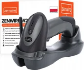Czytniki kodów kreskowych - Zenwire Czytnik Skaner Kodów Kreskowych EAN ze Stacja Dokującą USB Bezprzewodowy 1D W903 - miniaturka - grafika 1