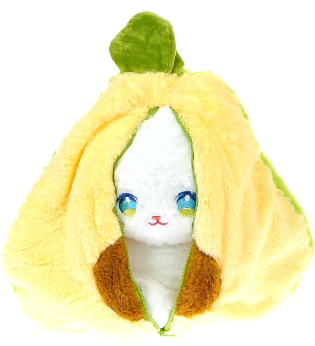 KRÓLIK w AWOKADO MASKOTKA PLUSZOWA ZABAWKA 35 cm