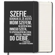 Notesy i bloczki - NOTES W LINIE 120 STRON PREZENT DLA SZEFA KIERONIKA LIDERA URODZINY ŚWIĘTA - miniaturka - grafika 1