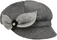 Czapki damskie - Czapka Kaszkiet Montova by Lierys, szary, One Size - miniaturka - grafika 1