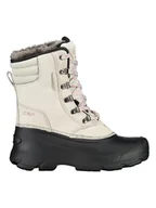 Kozaki damskie - CMP Botki zimowe "Kinos" w kolorze kremowym - miniaturka - grafika 1