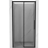 Ścianki i drzwi prysznicowe - Mexen Rox drzwi prysznicowe rozsuwane lewe 125 cm, czarna ramka, czarne - 8C2-125-000-70-70-L - miniaturka - grafika 1