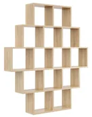 Regały - Regał wiszący lub stojący w kolorze dąb sonoma N7-P08 - miniaturka - grafika 1