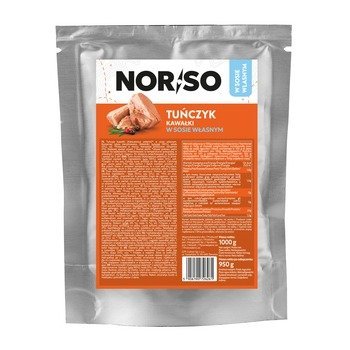Norso Tuńczyk kawałki w sosie własnym 1kg