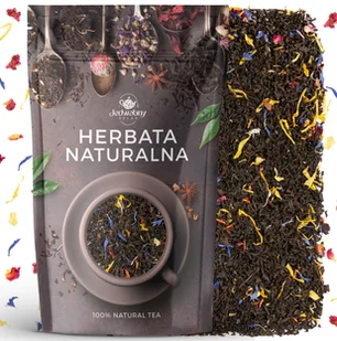 Herbata czarna liściasta Earl Grey Rainbow bławatek szafran Cejlon 80g - Herbata - miniaturka - grafika 1