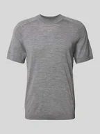 Koszulki męskie - T-shirt o kroju regular fit z czystej wełny - miniaturka - grafika 1