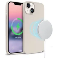 Etui i futerały do telefonów - Etui CRONG Color Cover Magnetic Magsafe do Apple iPhone 14 Plus Kamienny beż - miniaturka - grafika 1