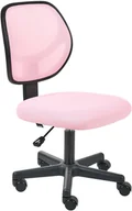 Fotele i krzesła biurowe - BELIANI Krzesło biurowe JOYFUL Pastelowy róż - miniaturka - grafika 1