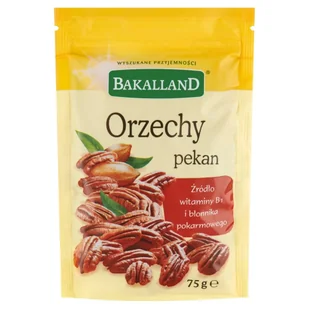Bakalland ORZECHY PEKAN 75G zakupy dla domu i biura! 12625976 - Orzechy i nasiona - miniaturka - grafika 1