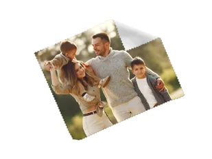 Ściereczka do okularów z własnym nadrukiem 1 szt. - Akcesoria do okularów - miniaturka - grafika 1