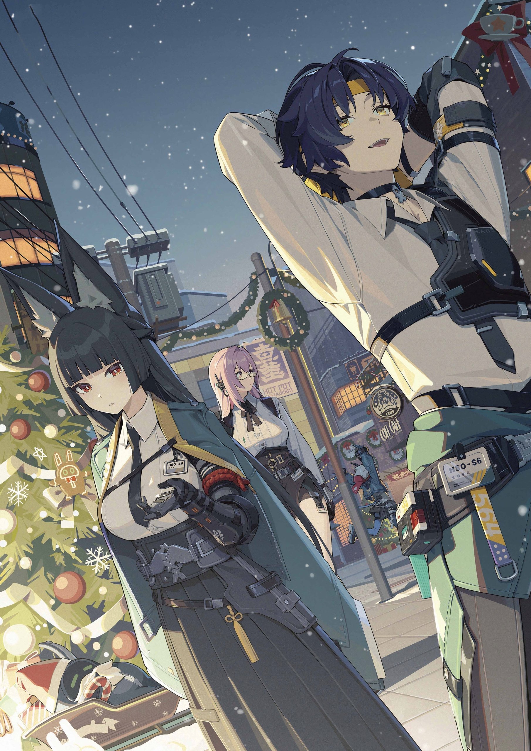 Plakat A3 Zenless Zone Zero Zzz Anime Gra Hollow Special Operations