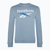 Bluzy męskie - Bluza męska Reebok Identity Big Logo Fleece Crew upgrade blue - miniaturka - grafika 1