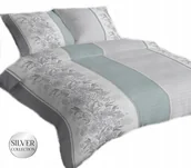 Pościel - pościel bawełna deLUX 160x200 + 2 poszewki B 389-2 milutka mięta - miniaturka - grafika 1