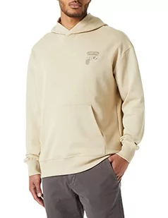 FILA Męska bluza z kapturem, oversize, pola Rye, S, fields of rye, S - Bluzy męskie - miniaturka - grafika 1