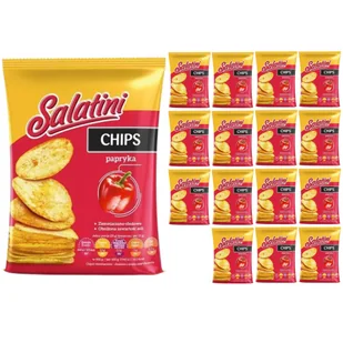 Salatini Snacki papryka 25g x 16szt - Chipsy - miniaturka - grafika 1