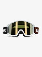 Gogle narciarskie - Gogle narciarskie Uvex Athletic CV - white/gold/colorvision/green - miniaturka - grafika 1