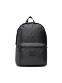 Plecaki - Calvin Klein Plecak Ck Code Campus Bp Jacquard K50K508149 Czarny Plecak Ck Code Campus Bp Jacquard K50K508149 Czarny - miniaturka - grafika 1