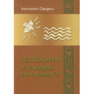 Religia i religioznawstwo - Lectio Divina. Do Ewangelii Św Łukasza 3 - miniaturka - grafika 1