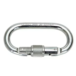 Karabińczyk Stalowy (Zatrzaśnik) Climax 30 Connector CE - Akcesoria BHP - miniaturka - grafika 1