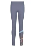 Spodnie sportowe damskie - CMP Legginsy sportowe w kolorze szarym - miniaturka - grafika 1