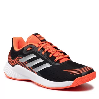 Buty sportowe damskie - Adidas Buty Novaflight M FZ4270 Cblack/Silvmt/Solred - grafika 1