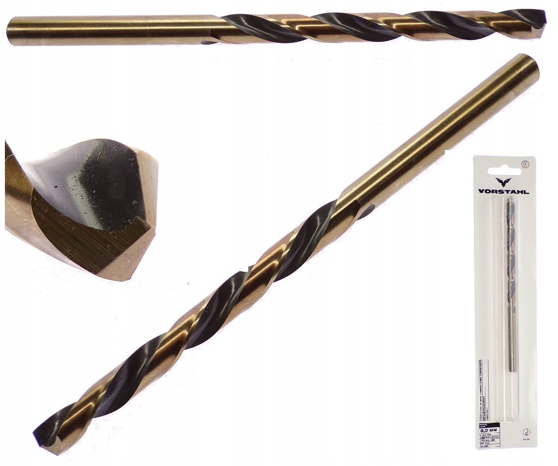 WIERTŁO DO METALU 9x175 DŁUGIE HSS WYDŁUŻONE