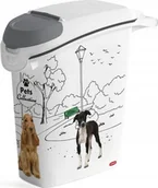 Transportery dla kotów - Kadax Curver Pojemnik Na Karmę Dla Psa 10 kg 23L Duży - miniaturka - grafika 1