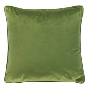 Ciemnozielona poduszka Tiseco Home Studio Velvety, 45x45 cm - Poduszki dekoracyjne - miniaturka - grafika 1