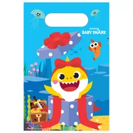 Opakowania i torebki na prezenty - Torebki na prezent, Baby Shark, 8 sztuk - miniaturka - grafika 1