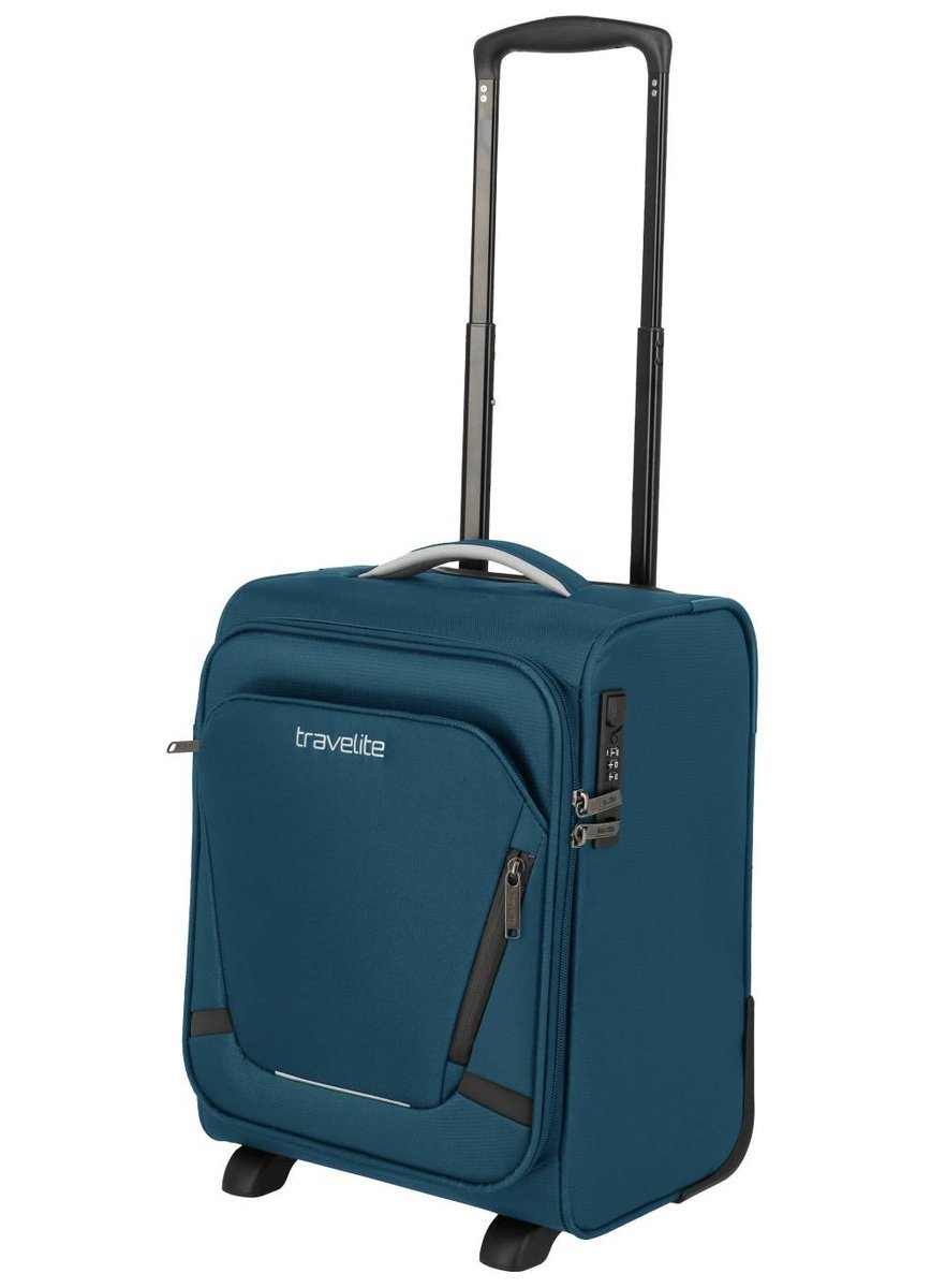 Walizka kabinowa Travelite Jetpack Wings 2W Cabin - petrol
