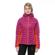 Kurtki damskie - Damska kurtka hybrydowa Jack Wolfskin ROUTEBURN PRO INS JKT W new magenta - L - miniaturka - grafika 1