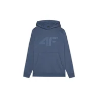Bluzy męskie - Bluza męska 4F dresowa sportowa z kapturem wygodna TSWSM1464-32S - miniaturka - grafika 1