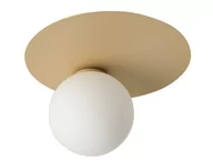 Lampy sufitowe - Sigma Nowoczesny plafon do biura i domu ARGON G9 12W szer. 27cm złoty 33264 - miniaturka - grafika 1