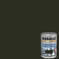 Farby zewnętrzne - Dekoral Chlorokauczuk 0,9L Brąz Czekoladowy Średni - miniaturka - grafika 1