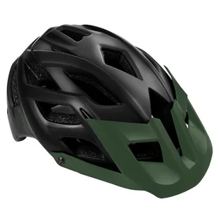 Spokey Singletrail Czarno-zielony rozmiar 58-61 - Kaski rowerowe - miniaturka - grafika 1