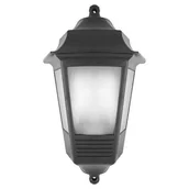 Lampy ogrodowe - Ideus Struhm Oprawa ścienna BEGONYA 4 Black 03142 ideus_03142 - miniaturka - grafika 1
