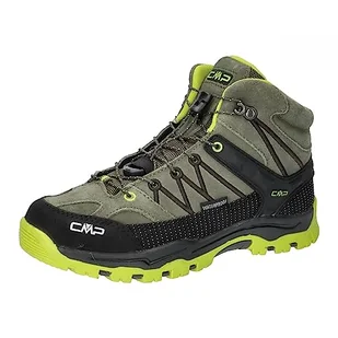 CMP Kids Rigel Mid Trekking Shoes WP, Kaki-Kwas, 40, EU, Khaki Kwas, 40 EU - Buty dla chłopców - miniaturka - grafika 1